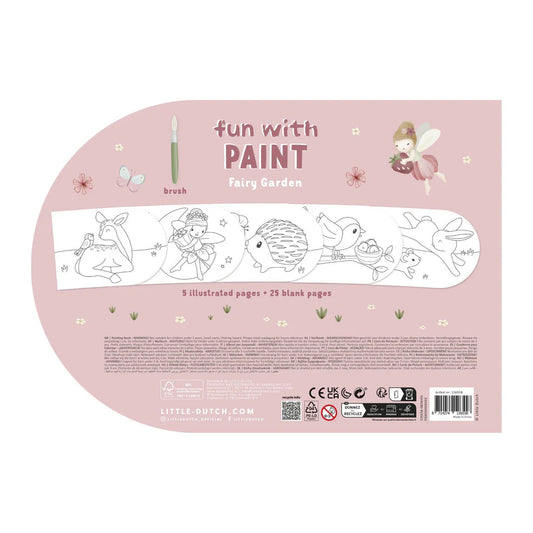 Paint Book - Fairy Garden