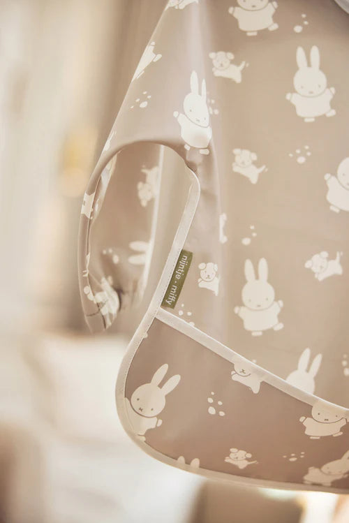 Waterproof Bib with Sleeves Miffy & Snuffy - One Size