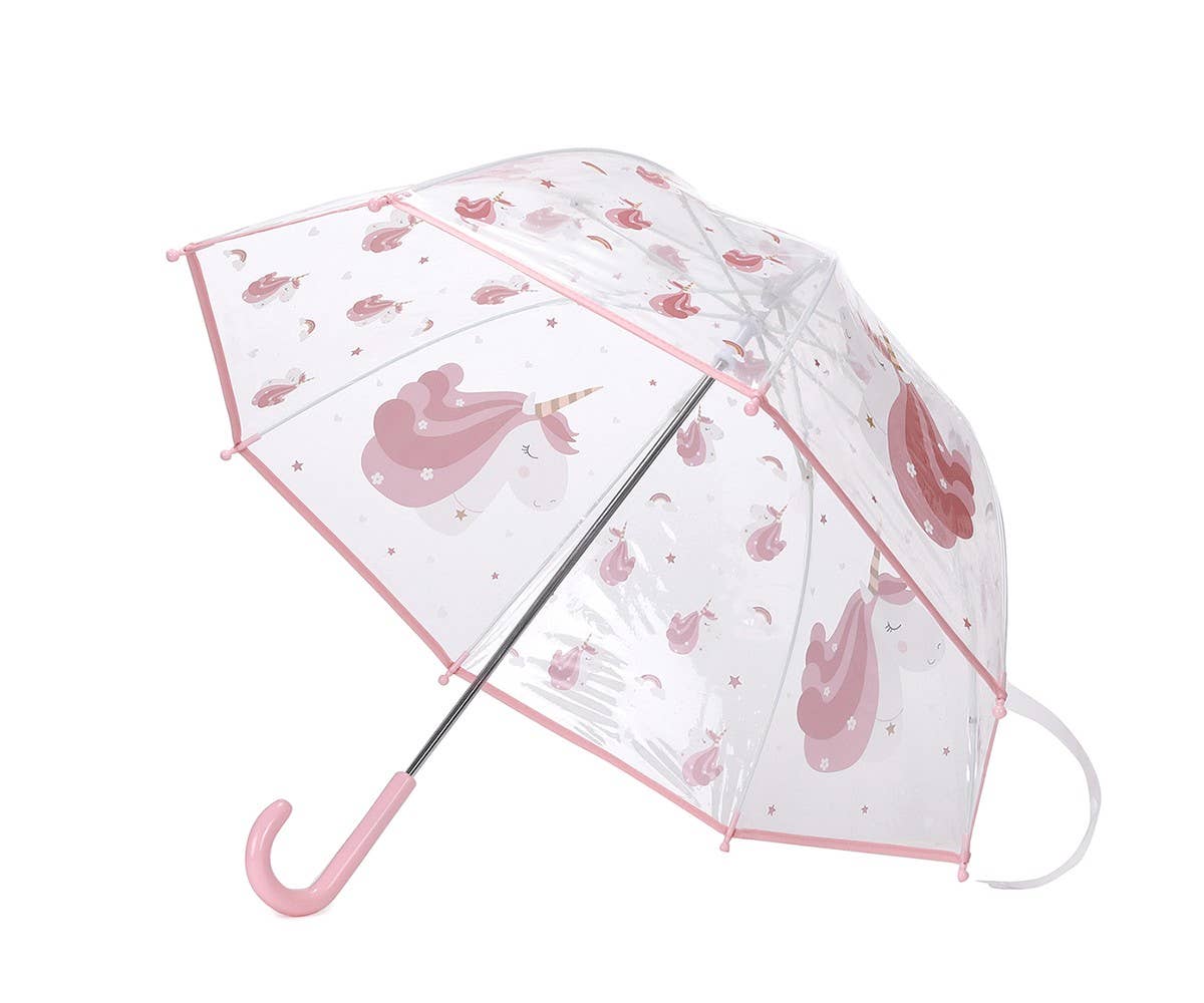 Transparent Umbrella Magical Unicorn