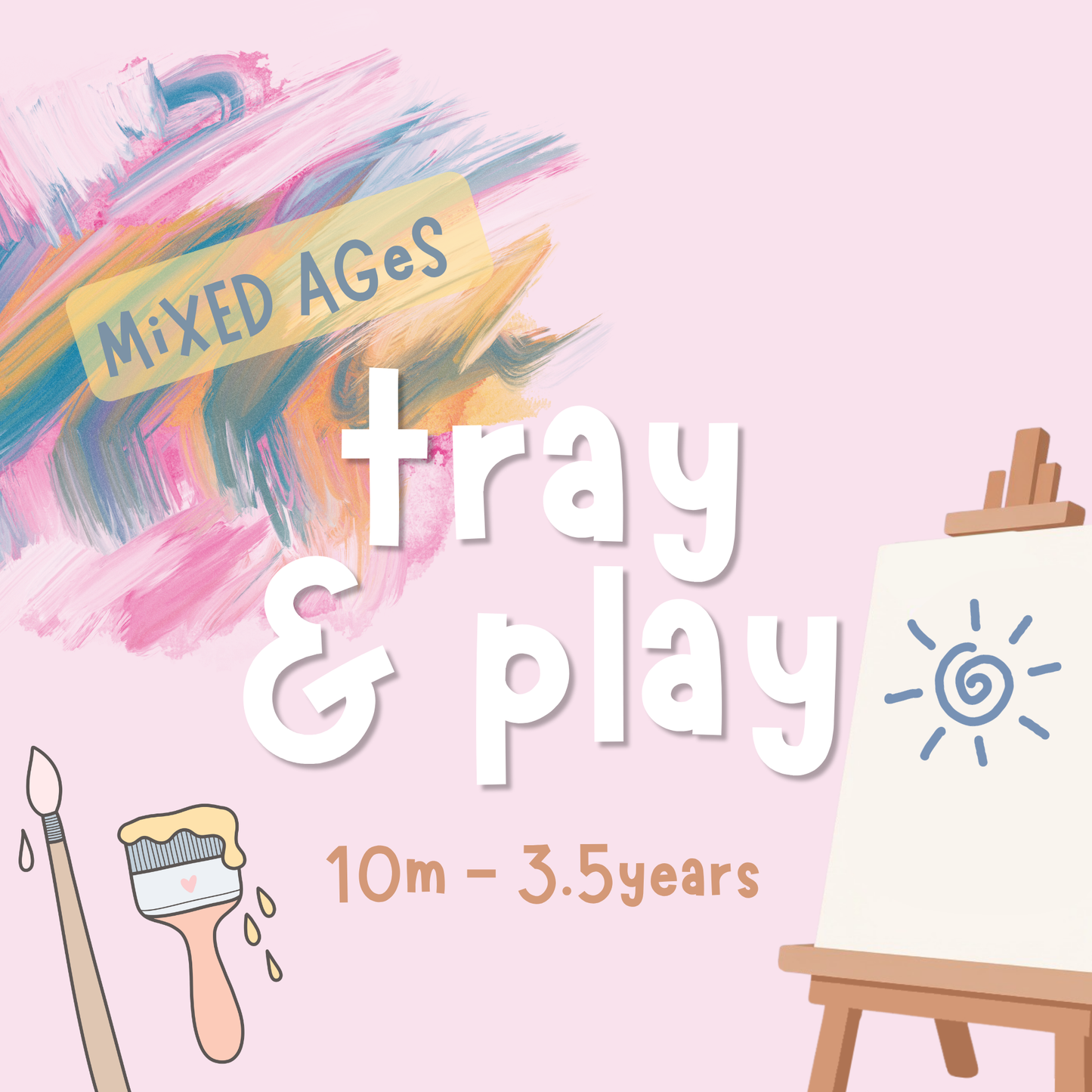 Little Artists Tray & Play | Thursday 22nd October | 10am