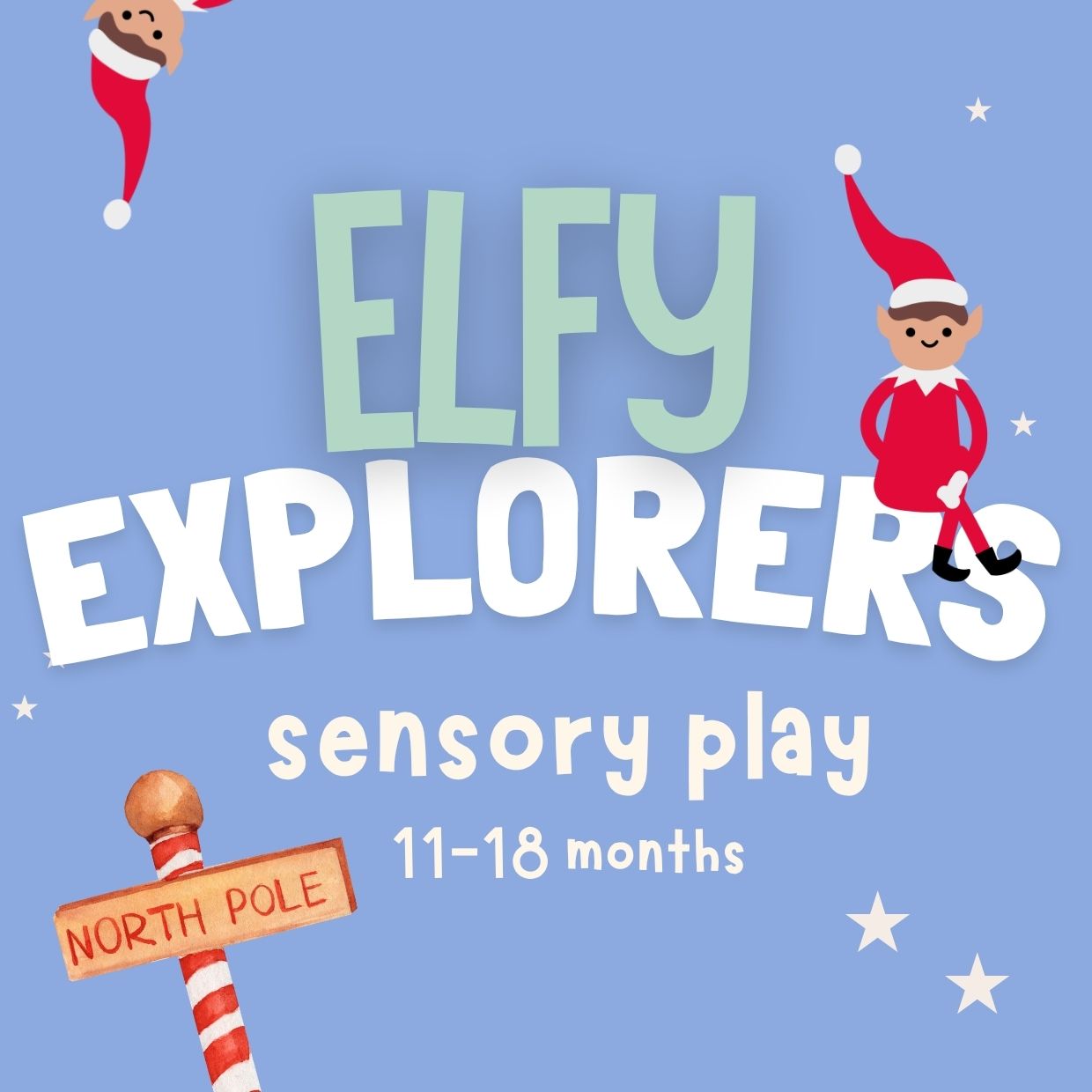 Elfy Explorers sensory play - 10am | 12.12.25 | 11-18 months