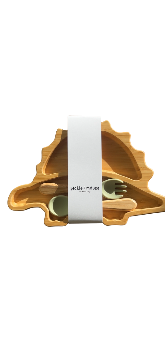 Suction plate set - Sage Dino