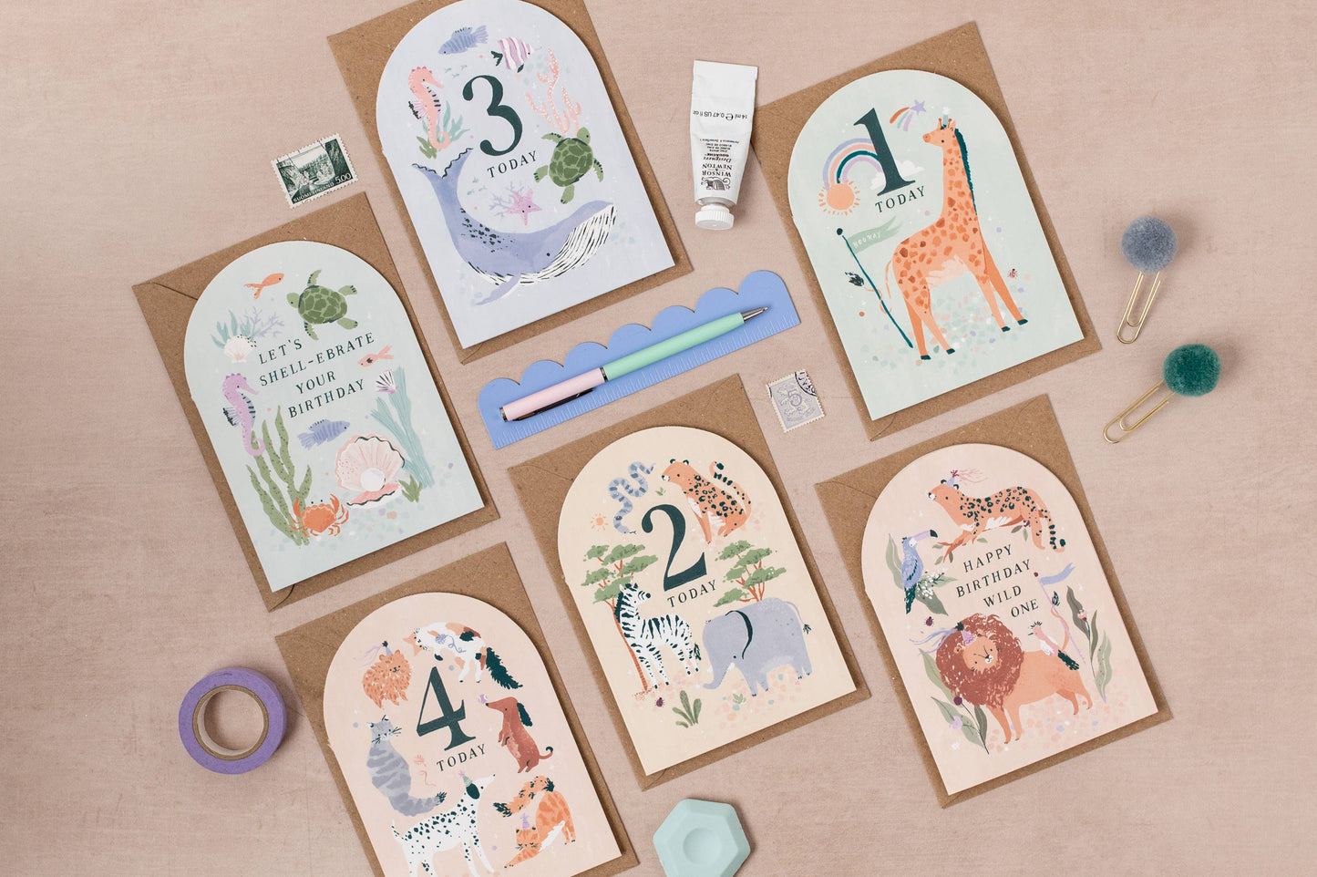 Wild One Birthday Cards