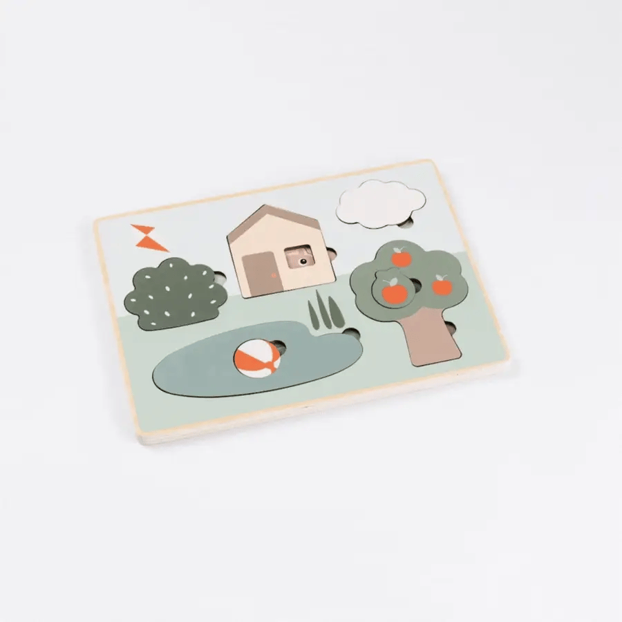 Layer puzzle - Deer friends