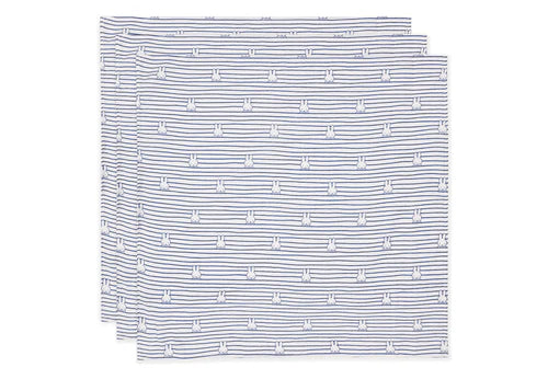 Miffy Stripe Muslins - 3 pack