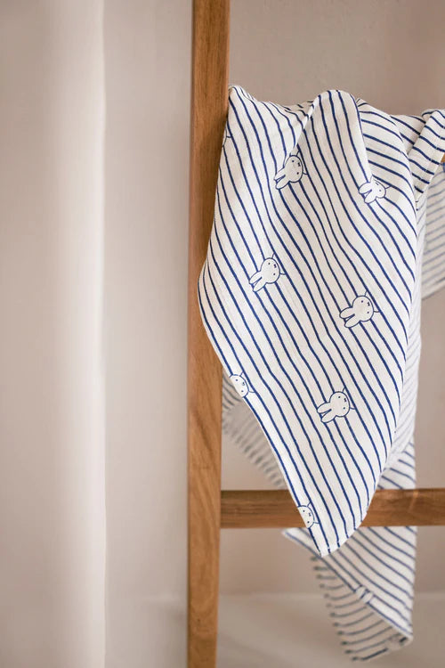 Miffy Stripe Muslins - 3 pack