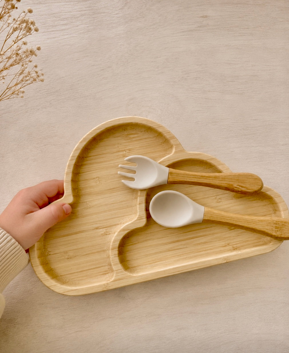 Suction plate set - Nude Cloud