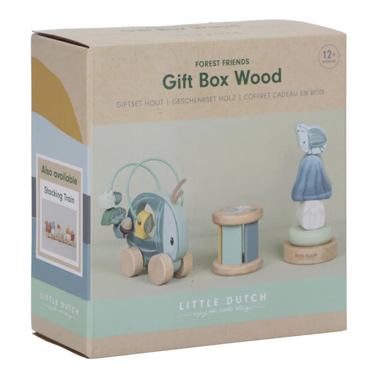 Giftbox wooden - Forest Friends