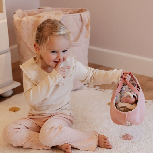 Baby doll in carrier - Rosa