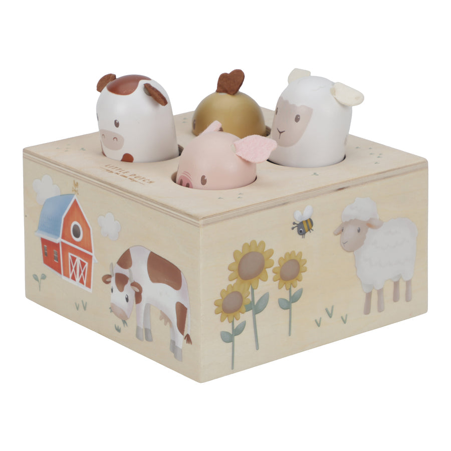 Wooden farm pop up