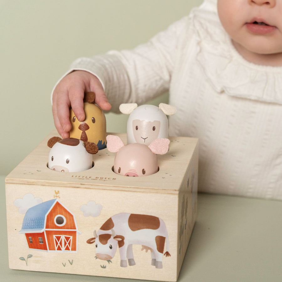 Wooden farm pop up