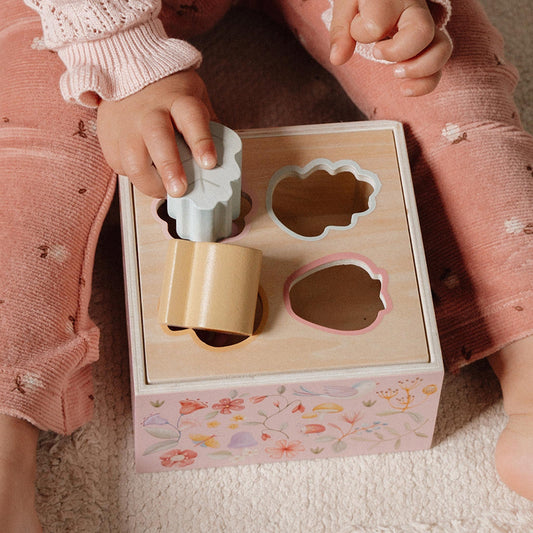 Wooden Shape Sorter - Fairy Garden