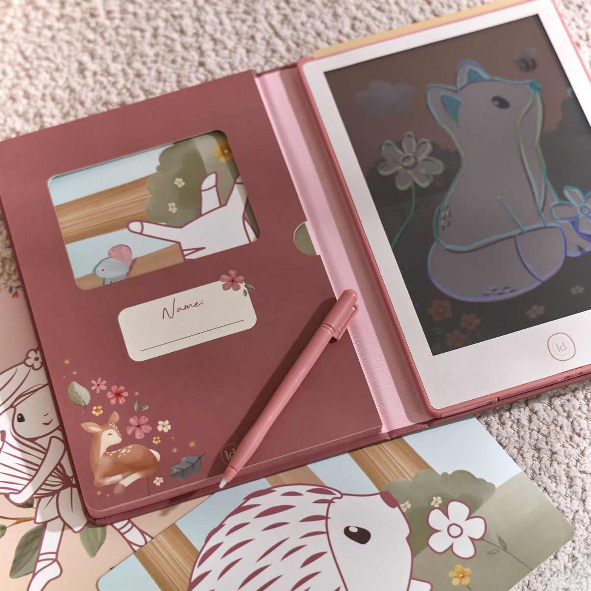 Drawing Tablet - Fairy Garden