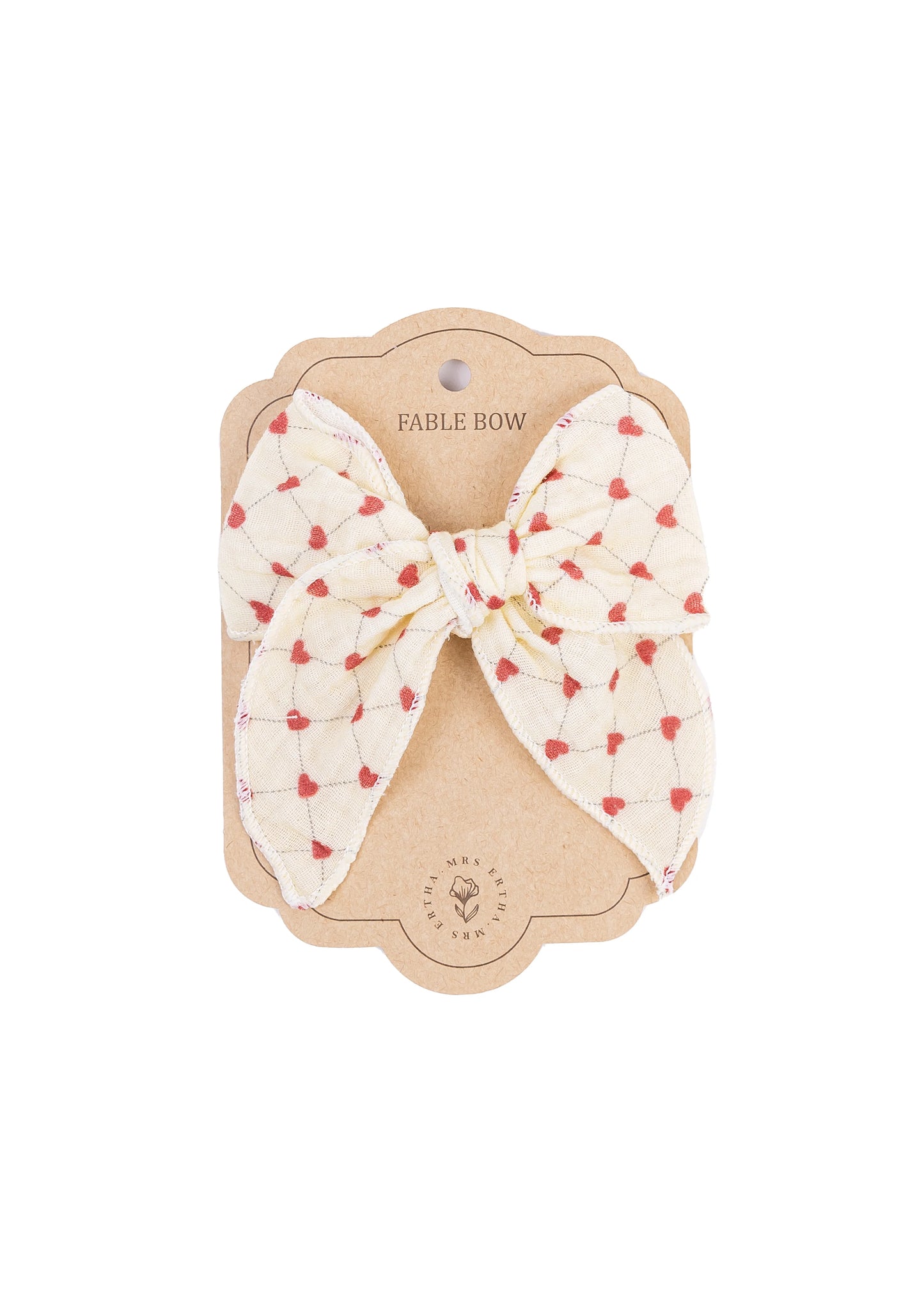 New Fable Bow Clip - Lovely Roots