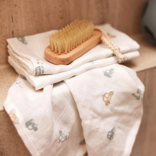 'On the go' Muslins - 3 pack