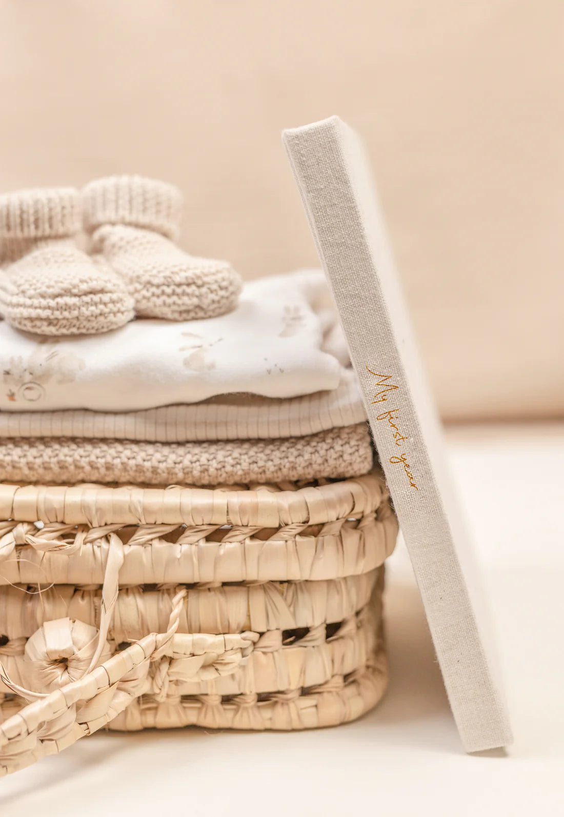 My First Year Baby Book - Baby Bunny