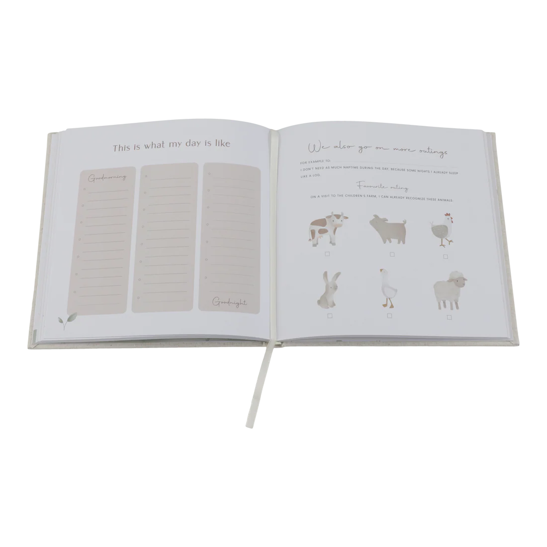 My First Year Baby Book - Baby Bunny