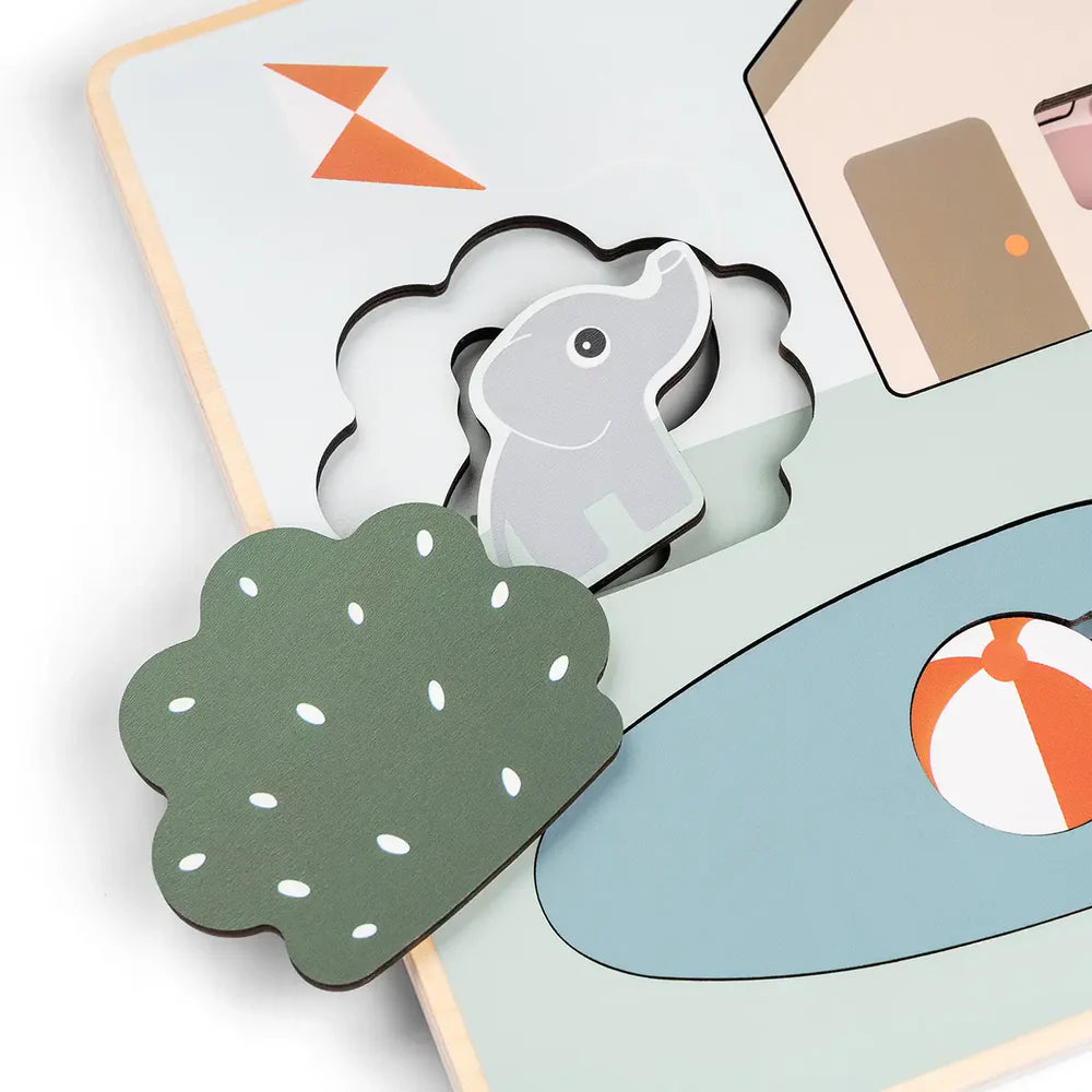 Layer puzzle - Deer friends
