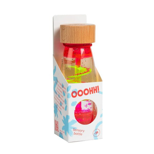 Spiral Pink Sensory Bottle