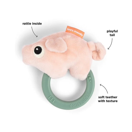 Sensory rattle teether - Pigee