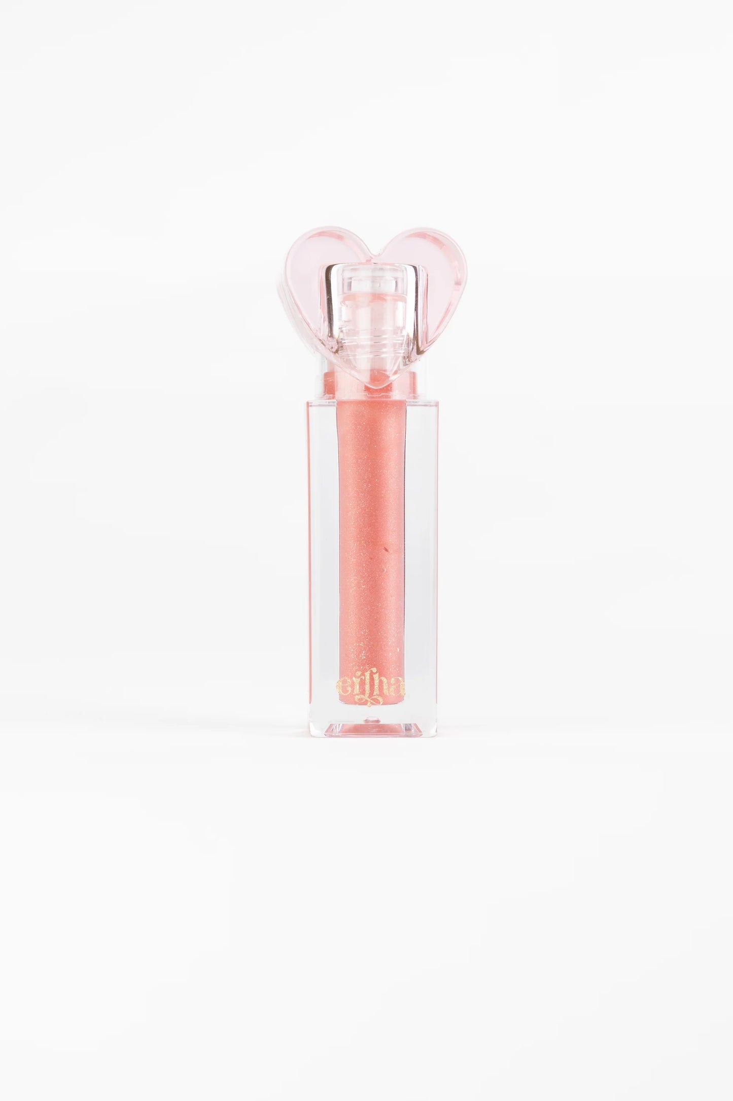 Vegan Lip Gloss - Glitter Pink - Strawberry