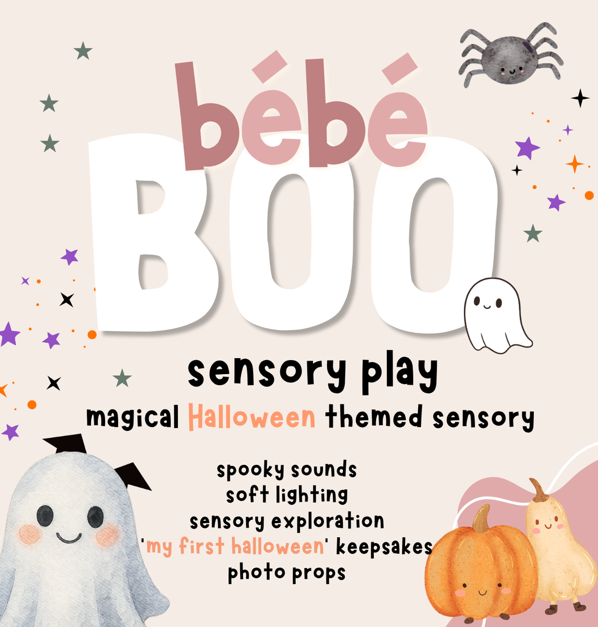 Bébé Boo Sensory | 0-6 months | Various Dates