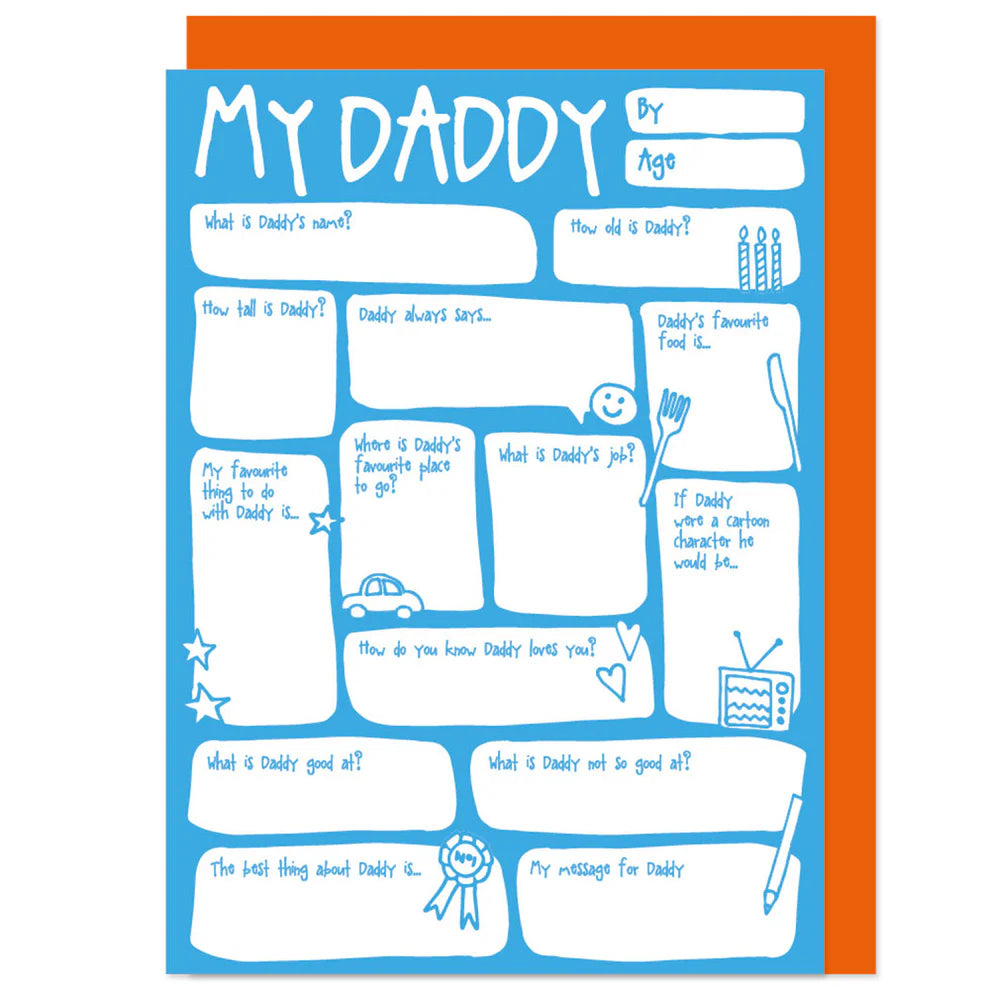 Bow & Bell - Fill in the Blanks Daddy