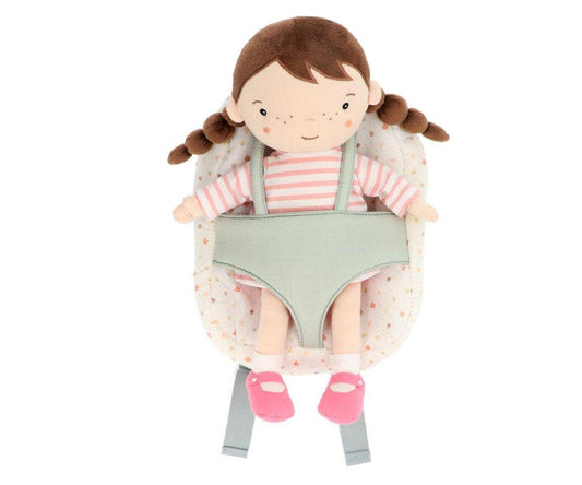 Spring Garden Doll Backpack