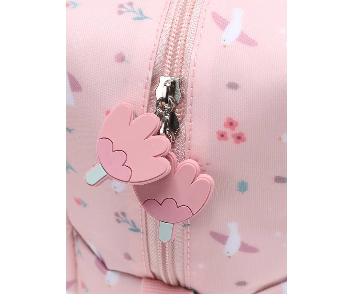 Blossom Birds Insulated Snack Bag