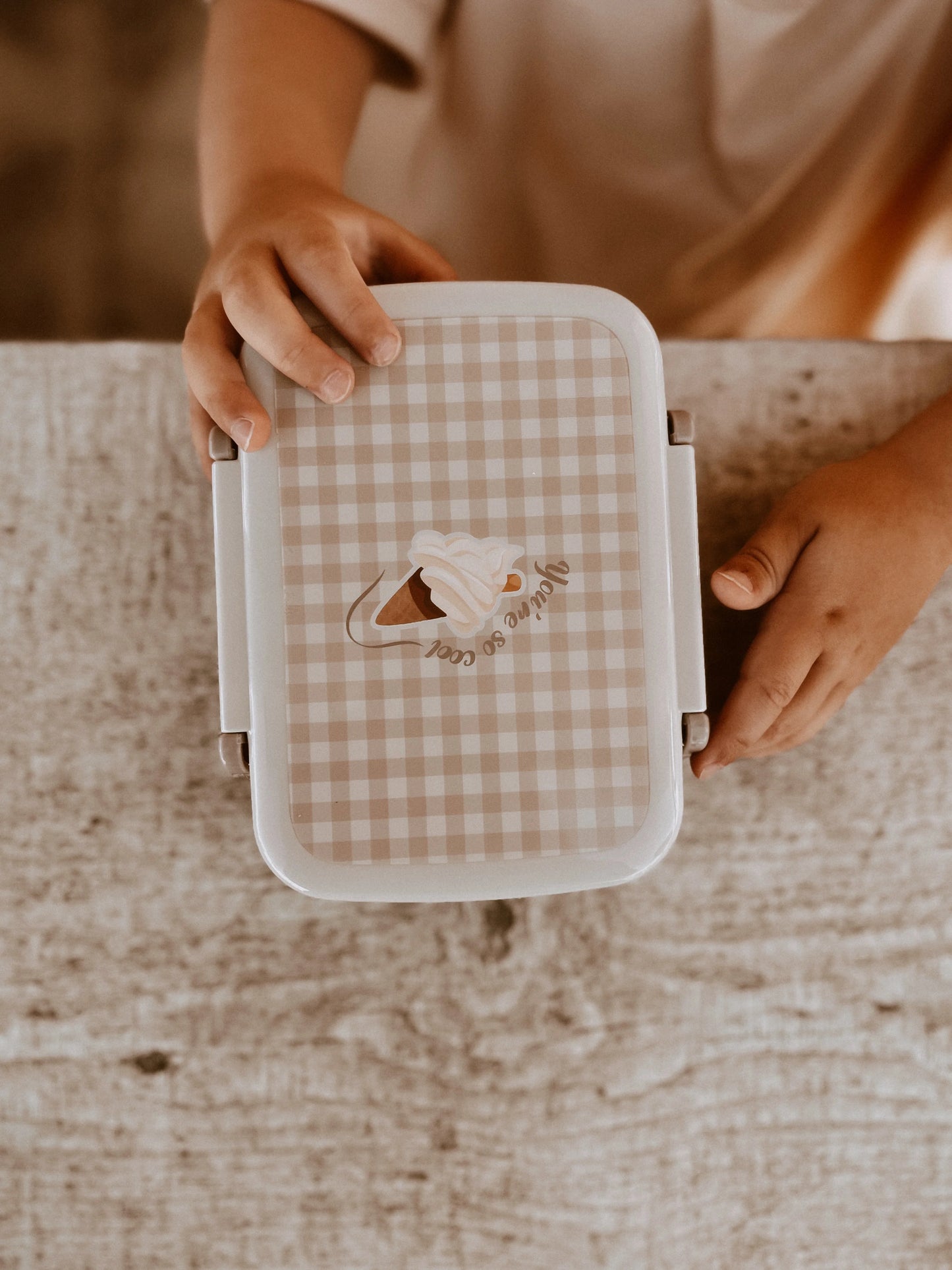 Lunch box - Soft Squares