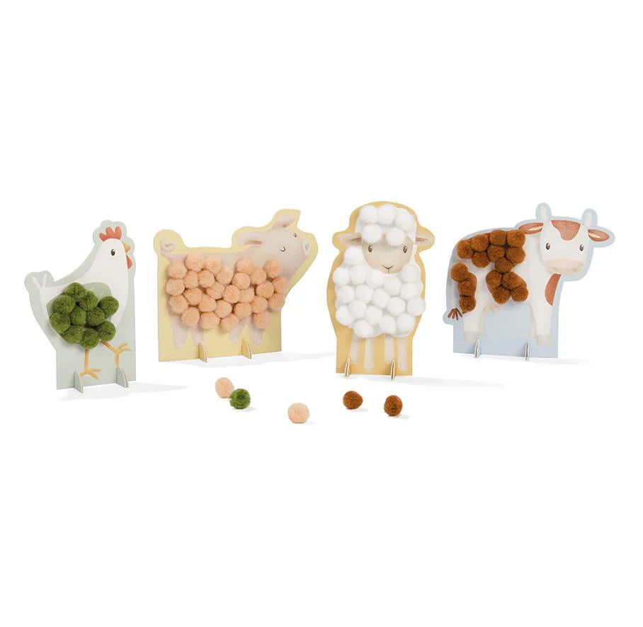 Craft set Pom-Pom Little Farm