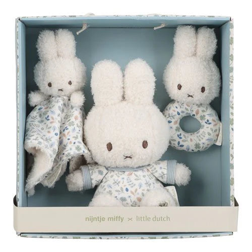 Miffy X Little Dutch Gift Box - Blue Lucky Leaves
