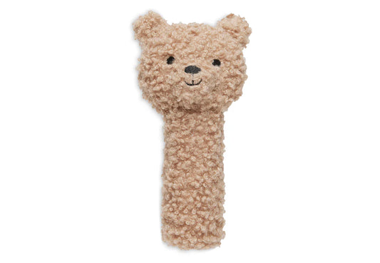 Teddy Bear Rattle - Biscuit