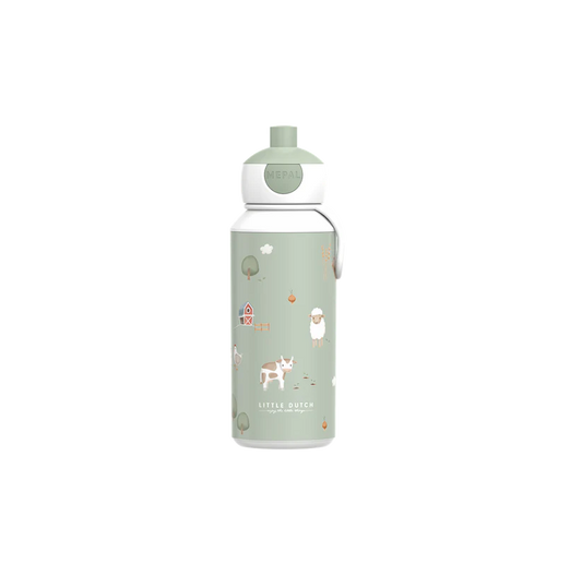 Pop Up Drinking Bottle - 400ml - Little Farm