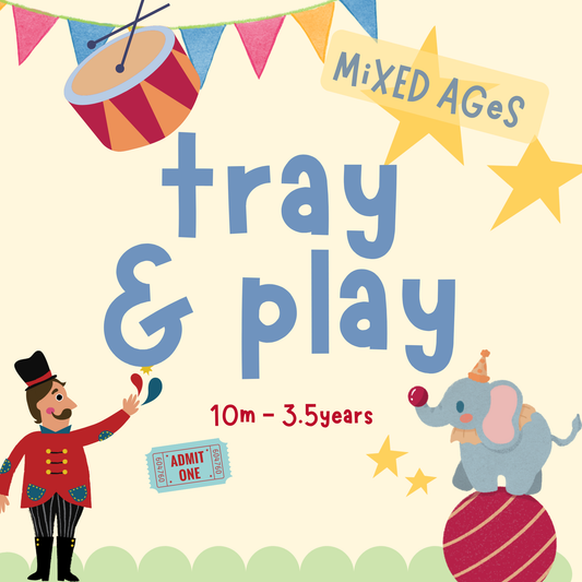 Circus Crew Tray & Play | Friday 7th August | 10.30am