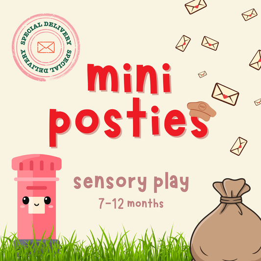 Mini Posties Sensory | 7-12m | Tuesday 13th October | 10am