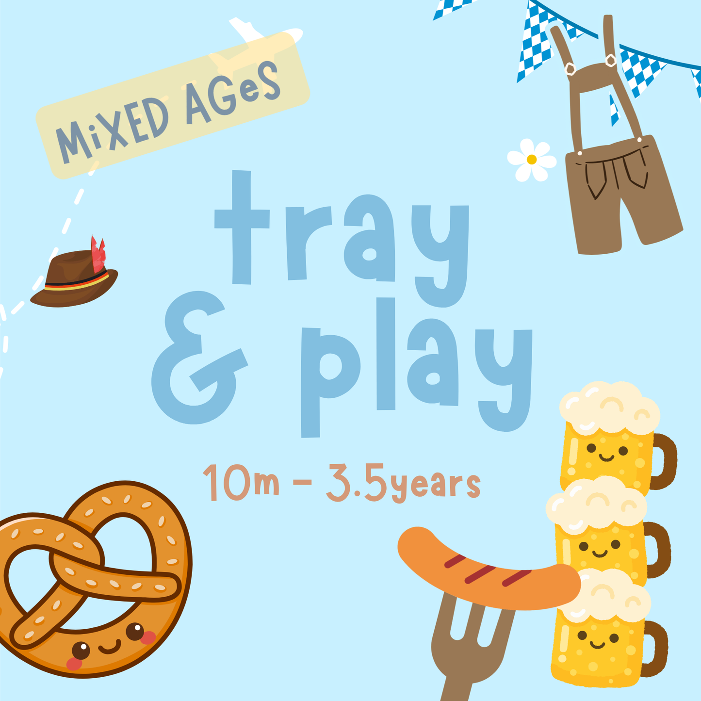 Oktoberfest Tray & Play | Thursday 8th October | 10am