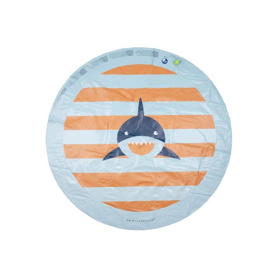 Inflatable Water Sprayer - Multicolor - Tropical Shark - Ø 150 cm
