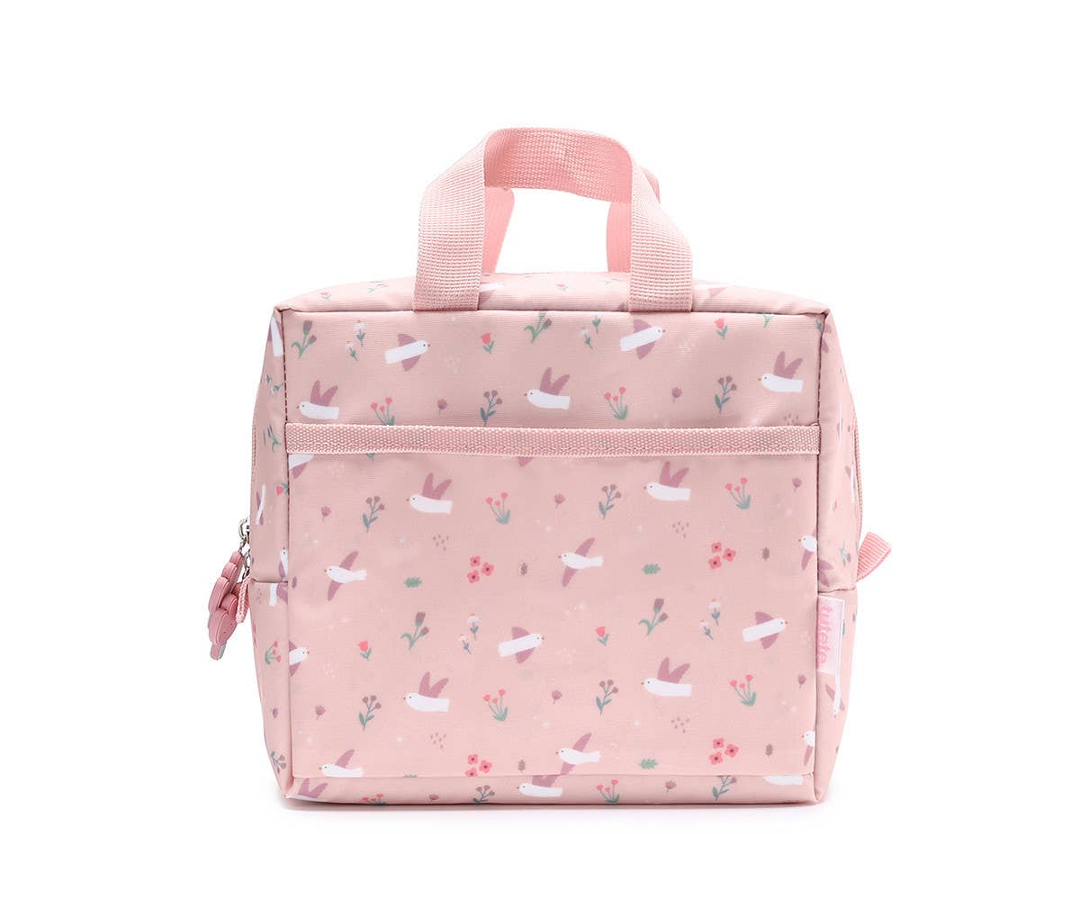 Blossom Birds Insulated Snack Bag