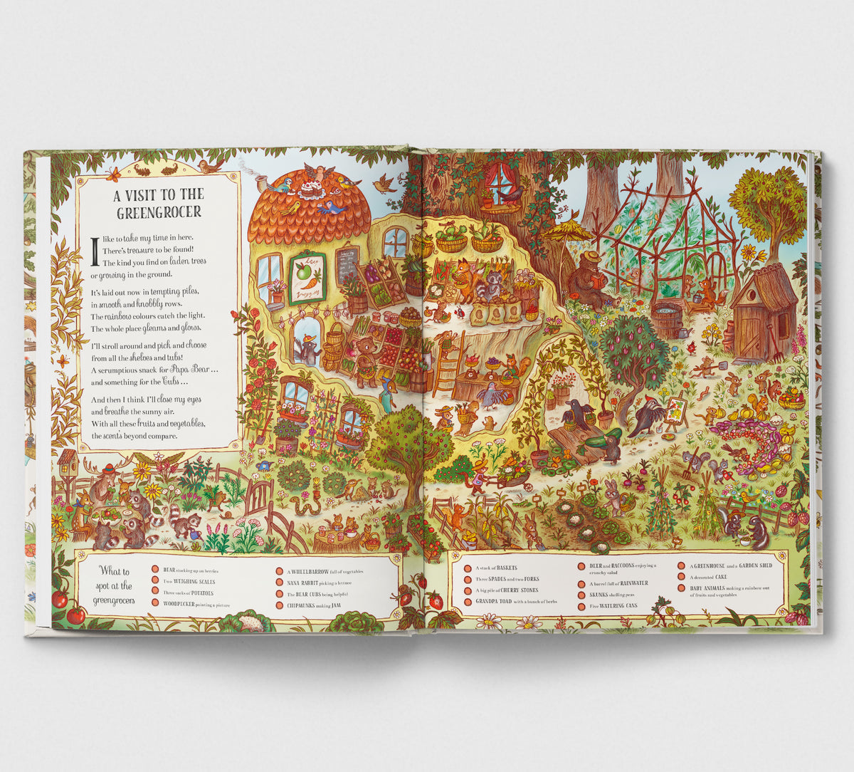 Brown Bear Wood: It’s Busy Down In The Woods Today - Hardback
