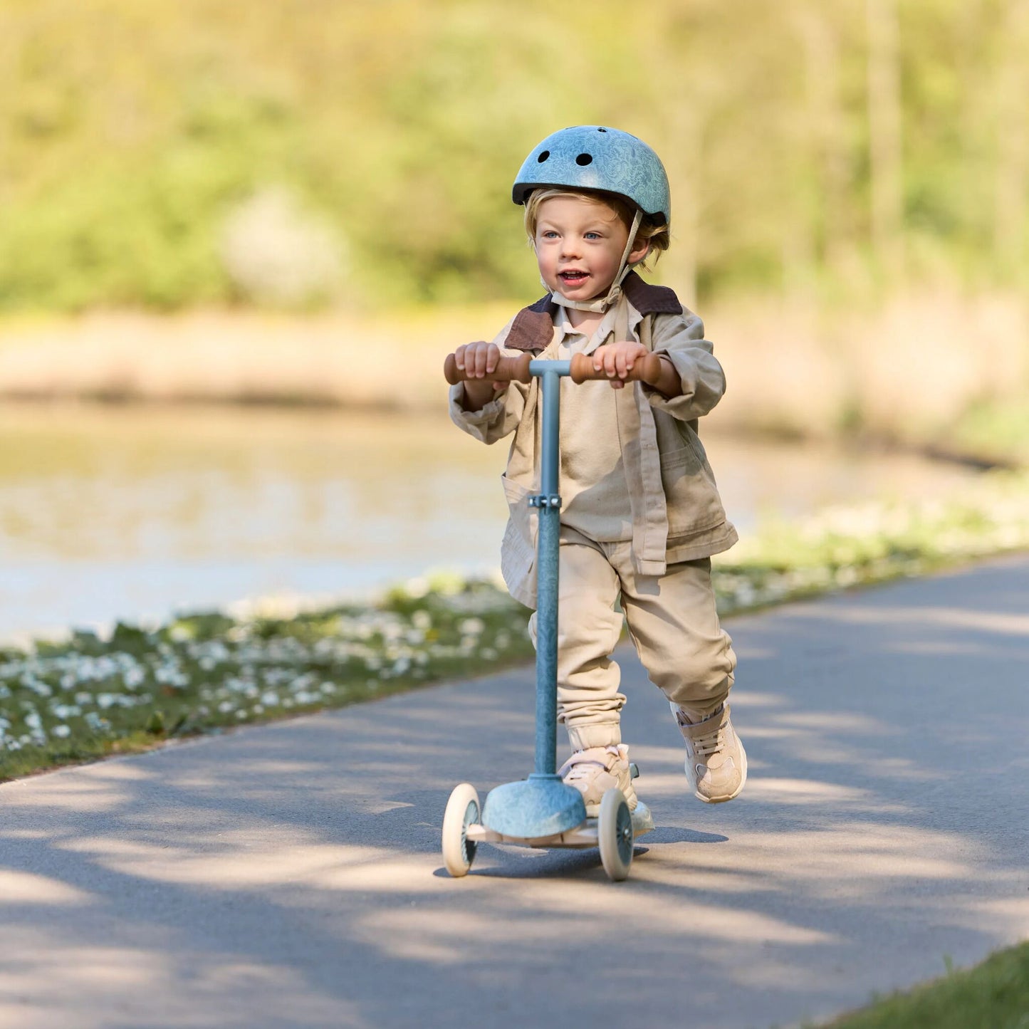 3 Wheel Scooter - Blue