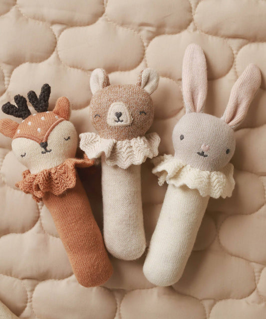 Rattle - Blushing Bunny