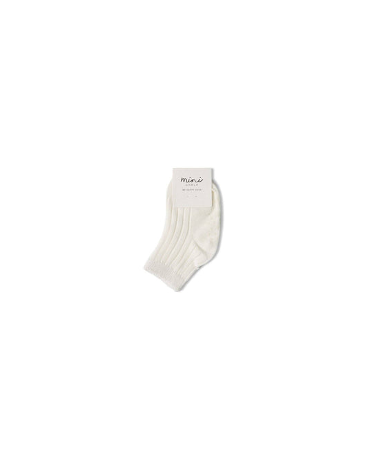 Be Happy Baby Sock | Ivory