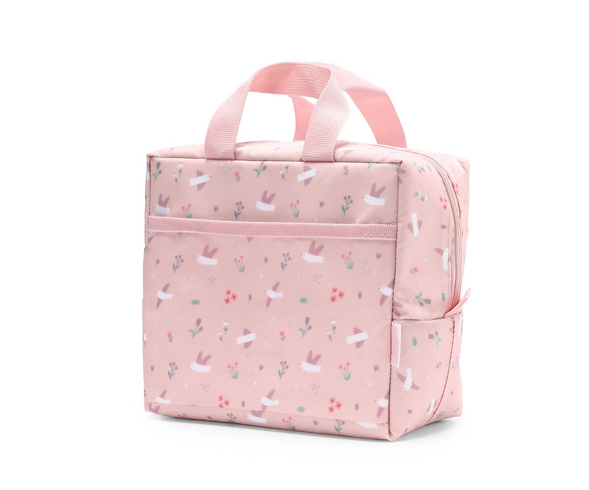Blossom Birds Insulated Snack Bag