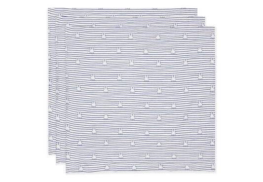 Miffy Stripe Muslins - 3 pack