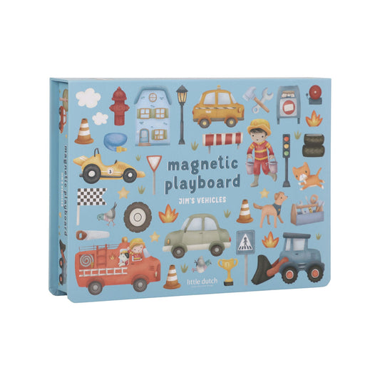 Magnetic Playboard - Jim’s Vehicles