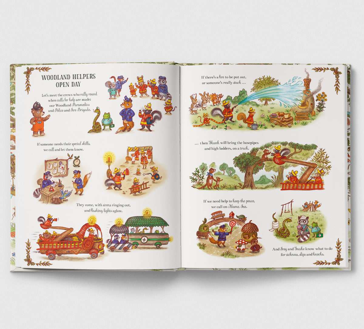 Brown Bear Wood: It’s Busy Down In The Woods Today - Hardback