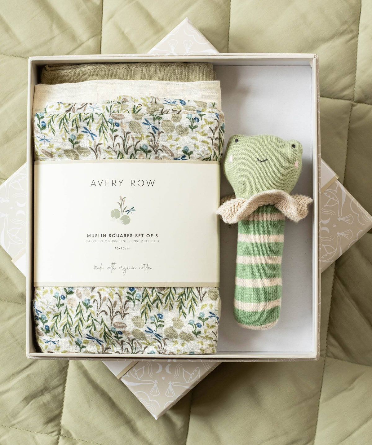 Rattle & Care New Baby Gift Set - Riverbank