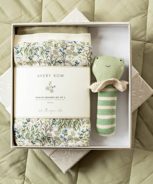 Rattle & Care New Baby Gift Set - Riverbank