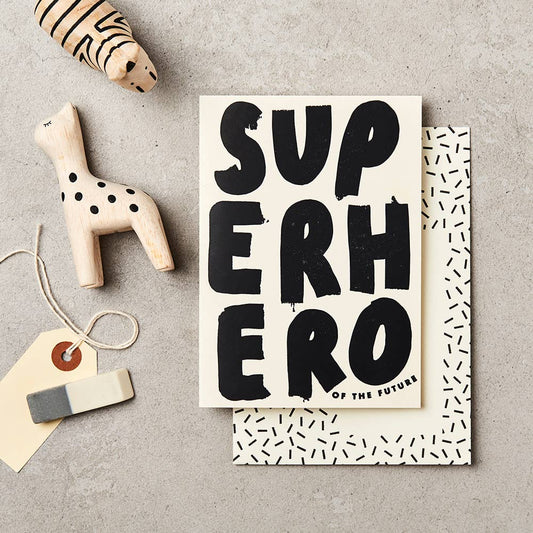 Future Superhero Greeting Card